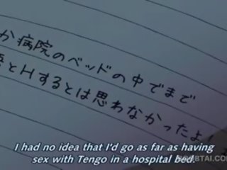 Delicaat hentai tiener krijgt geneukt doggy stijl in bed