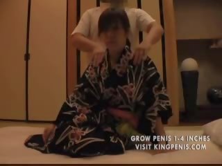 Massaggio in il giapponese stile albergo parte 1